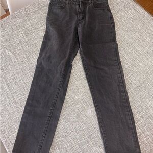 Princess Polly Women’s black Straight Jeans